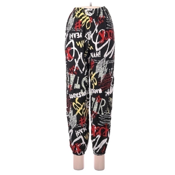 Graffiti Pattern Pants | SIZE M (6) - Picture 1 of 6